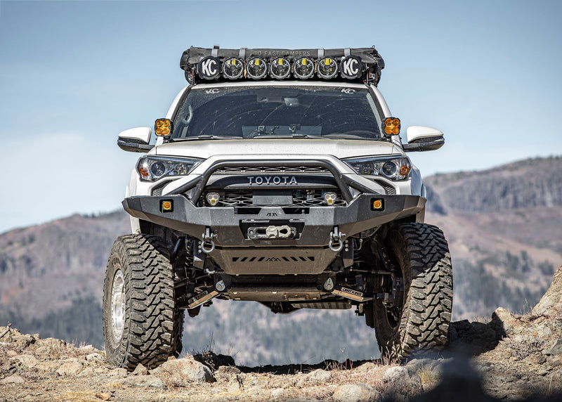Toyota 4Runner 5th Gen (10 - 24) Hi - Lite Overland Front Bumper - Goats Trail