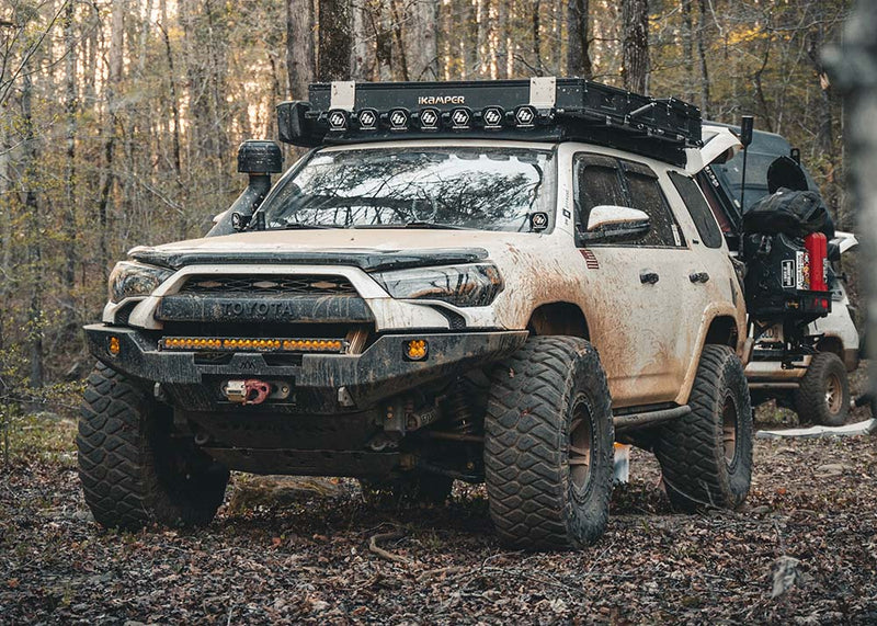 Toyota 4Runner 5th Gen (10 - 24) Hi - Lite Overland Front Bumper [No Bull Bar] - Goats Trail
