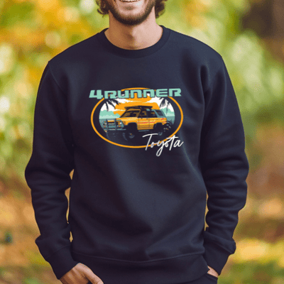 Toyota 4Runner Beach Lifestyle Retro Long Sleeve Tee Long-Sleeve T-shirt