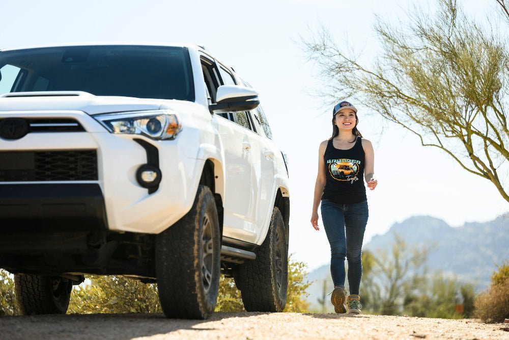 Toyota 4Runner Beach Racerback – Explore Your World Women's Tank Tops