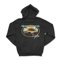 Toyota 4Runner Beach Vibes Zip - Up Hoodie - Goats Trail