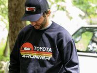 Toyota 4Runner Crewneck Sweatshirt-Licensed Merch - Goats Trail