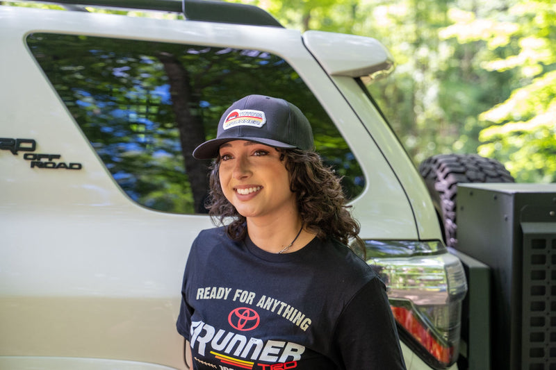 Toyota 4Runner Heritage TRD Stripes Patch Snapback Hat - Goats Trail