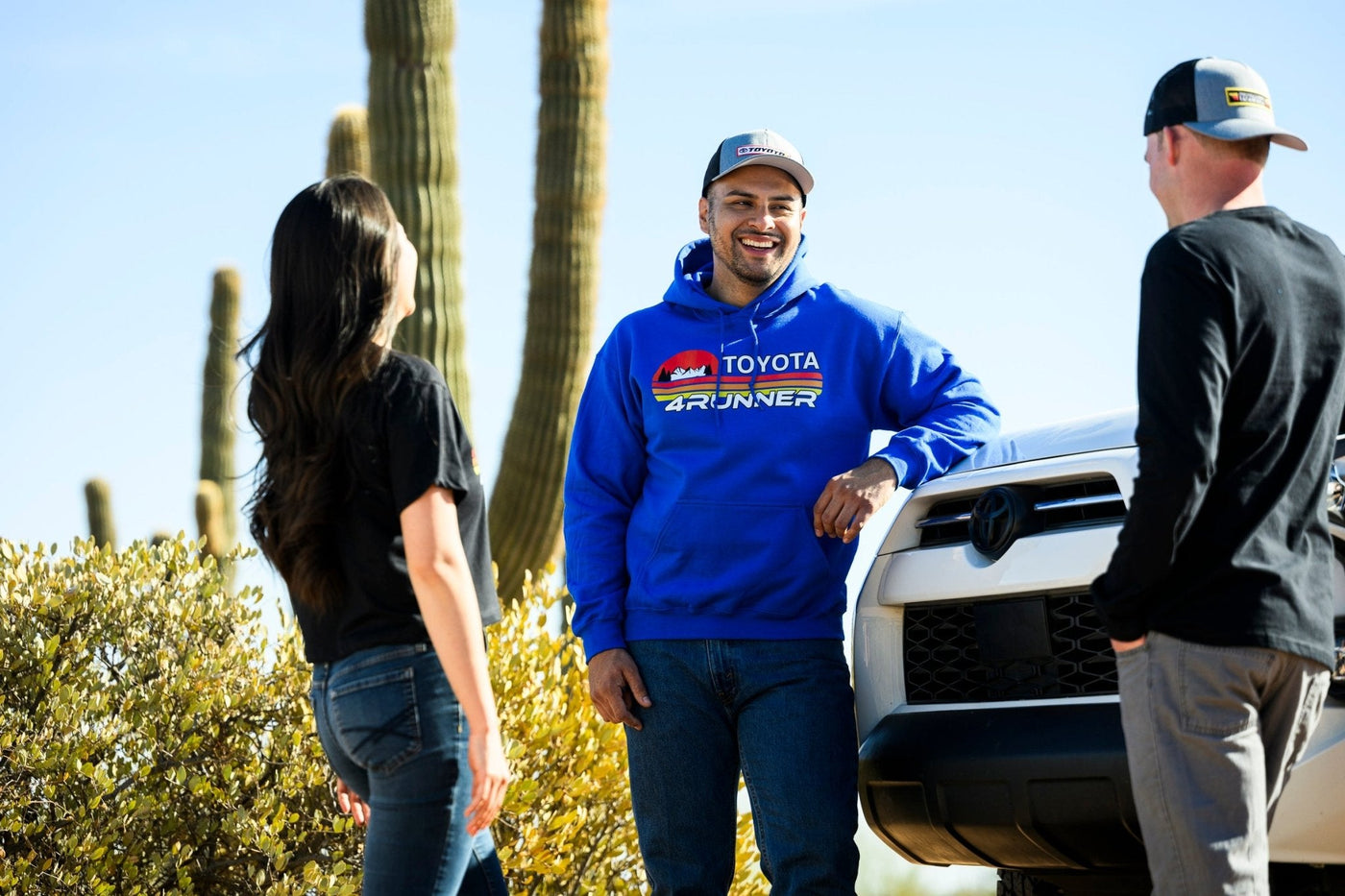 Toyota 4Runner Hoodie-Iconic Design and Rugged Style Merch Hooded Sweatshirt