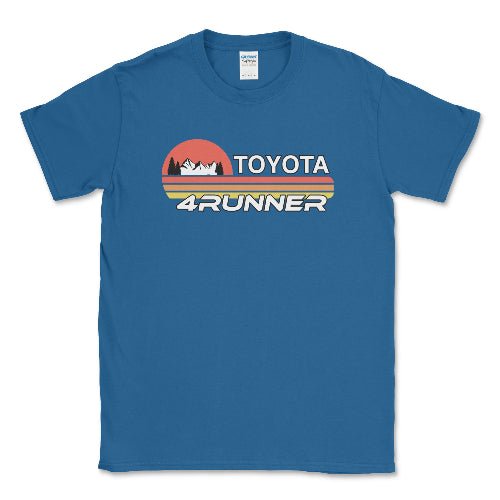 Toyota 4Runner Men's Big and Tall T-shirt-Ultimate Off Road Gear Royal / LT Big and Tall Shirts