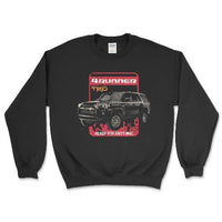 Toyota 4Runner Ready for Anything Crewneck Sweatshirt - Goats Trail