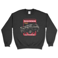 Toyota 4Runner Ready for Anything Crewneck Sweatshirt - Goats Trail