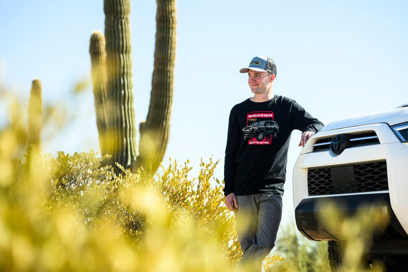 Toyota 4Runner Ready for Anything Long Sleeve Tee Long-Sleeve T-shirt