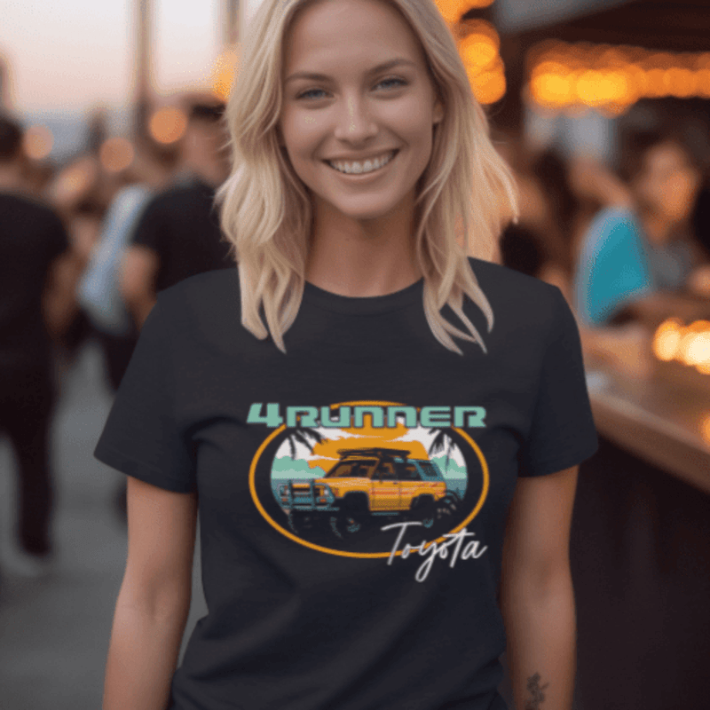 Toyota 4Runner Retro Beach Vibes T-Shirt - Goats Trail