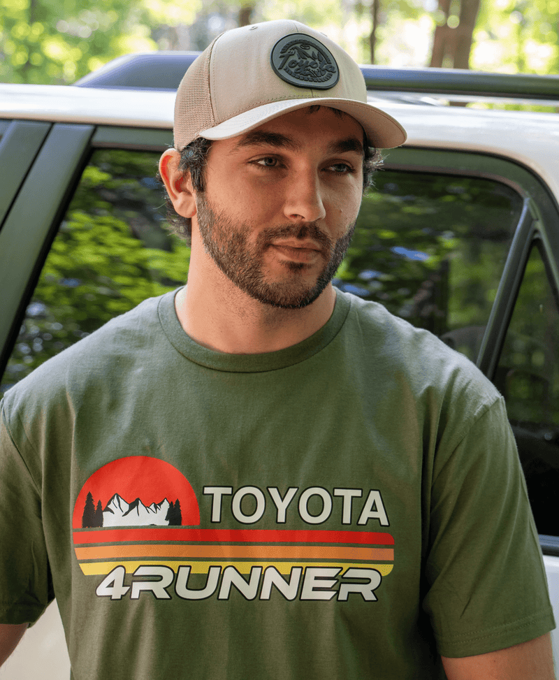 Toyota 4Runner T-shirt-Toyota Off Road Lifestyle Apparel - Goats Trail