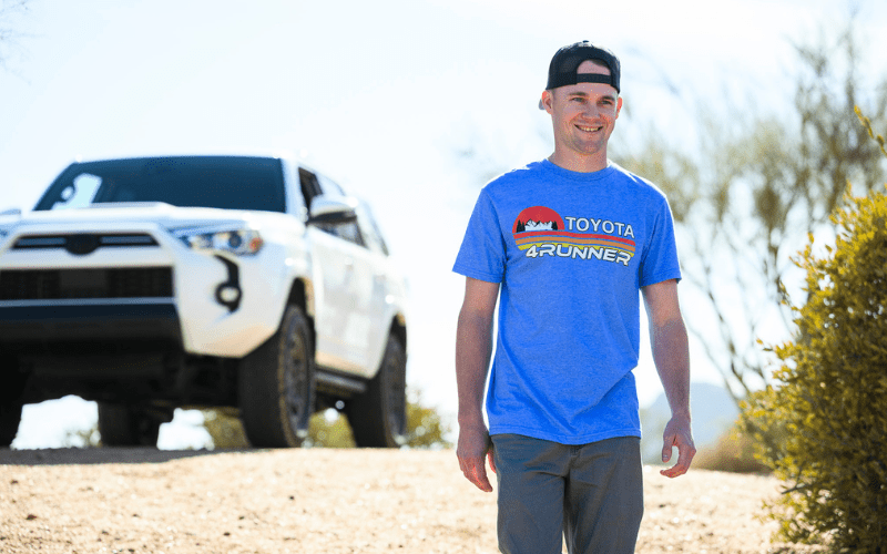 Toyota 4Runner T-shirt - Toyota Off Road Lifestyle Apparel - Goats Trail