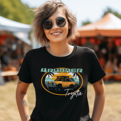 Toyota 4Runner-Trailblazing Apparel for Women Crop Top