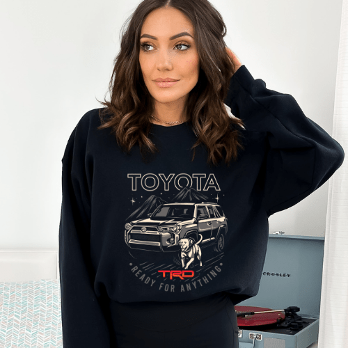 Toyota 4Runner TRD Dog Lover Crewneck Sweatshirt Crewneck Sweatshirt