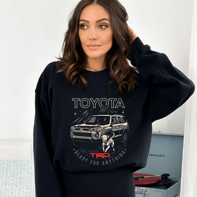 Toyota 4Runner TRD Dog Lover Crewneck Sweatshirt Crewneck Sweatshirt