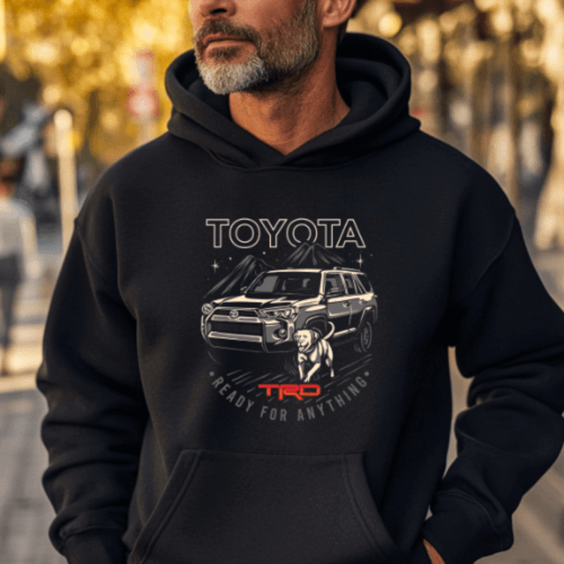 Toyota 4Runner TRD Dog Lover Hoodie - Goats Trail