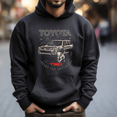 Toyota 4Runner TRD Dog Lover Hoodie-Official Toyota Merch Hooded Sweatshirt