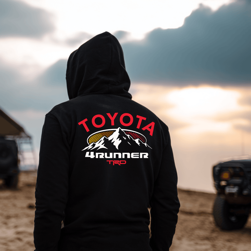 Toyota 4Runner TRD Off Road Zip - Up Hoodie - Goats Trail