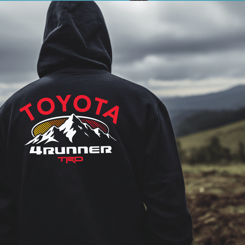 Toyota 4Runner TRD Off Road Zip - Up Hoodie - Goats Trail
