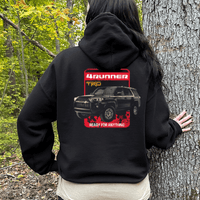 Toyota 4Runner Zip - Up Hoodie Ready for Anything - Goats Trail