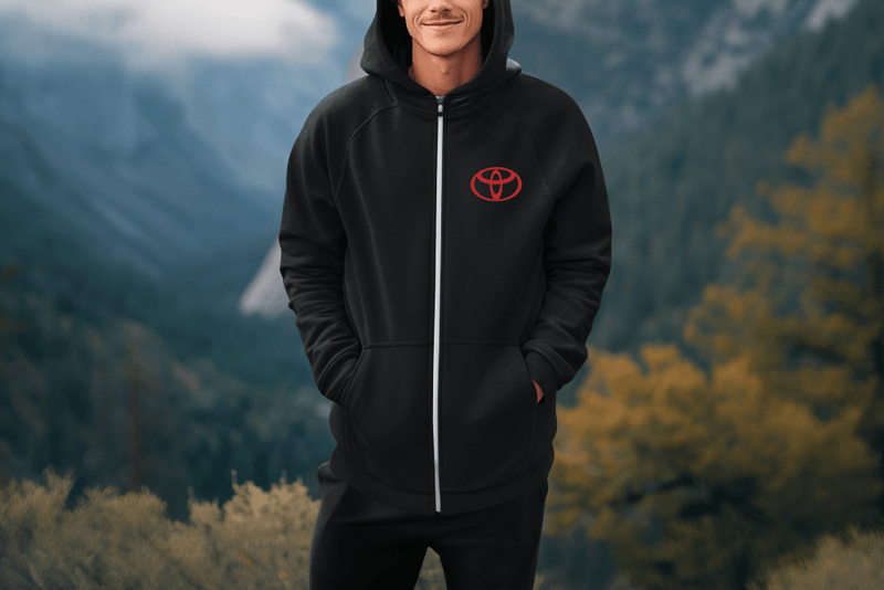 Toyota 4Runner Zip - Up Hoodie Ready for Anything - Goats Trail
