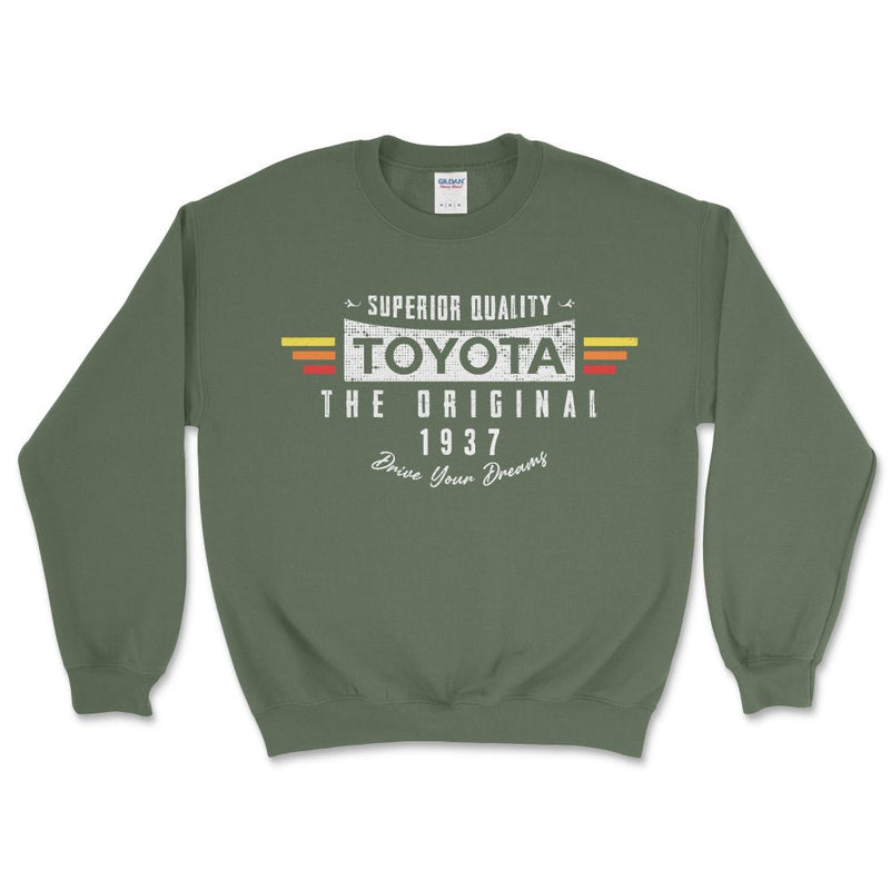 Toyota 4x4 Sweatshirt - Original Drive Your Dreams - Goats Trail