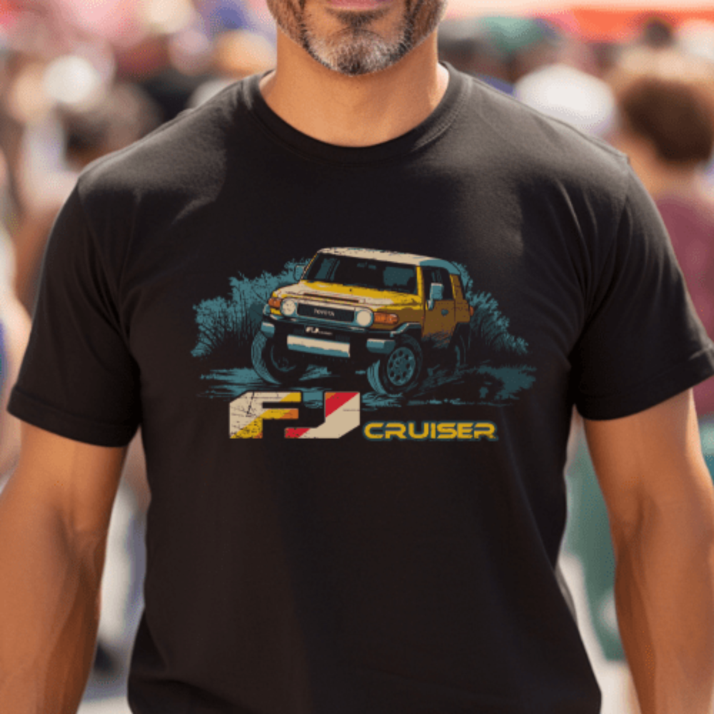 Toyota FJ Cruiser Rugged Off Road Tee-Licensed Toyota Gear Unisex T-shirt