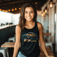 Toyota FJ Cruiser Tank Top for Women - Goats Trail