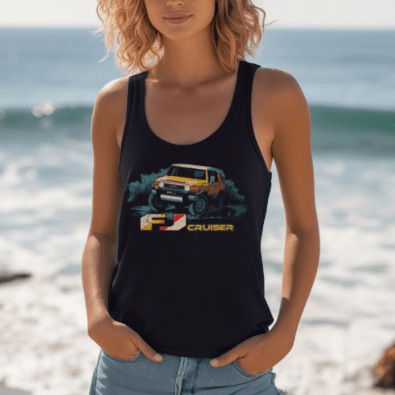 Toyota FJ Cruiser Tank Top for Women - Goats Trail