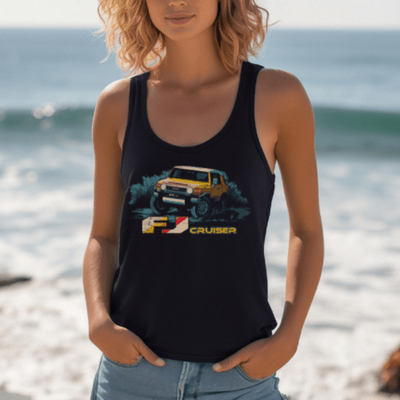 Toyota FJ Cruiser Tank Top for Women–Off-Road Adventures Women's Tank Tops
