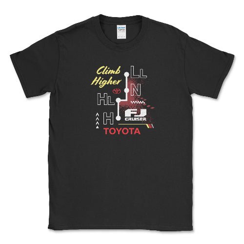 Toyota FJ Cruiser Vintage 4x4 T-shirt Black / Small Unisex T-shirt