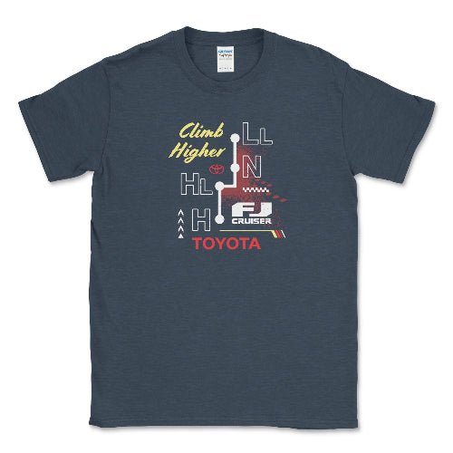 Toyota FJ Cruiser Vintage 4x4 T-shirt Heather Navy / Small Unisex T-shirt