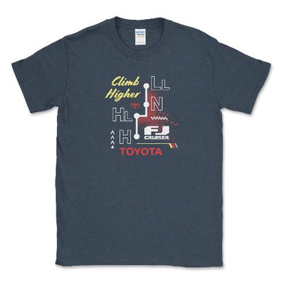 Toyota FJ Cruiser Vintage 4x4 T-shirt Heather Navy / Small Unisex T-shirt