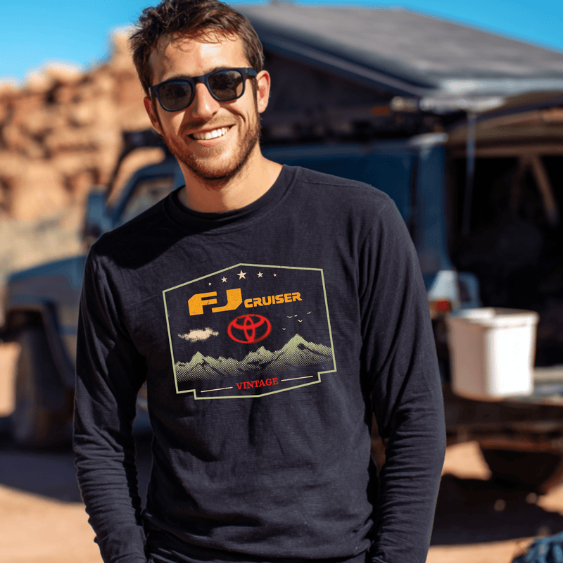 Toyota FJ Cruiser Vintage Long Sleeve Tee - Goats Trail