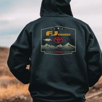 Toyota FJ Cruiser Vintage Zip - Up Hoodie - Goats Trail