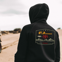 Toyota FJ Cruiser Vintage Zip - Up Hoodie - Goats Trail