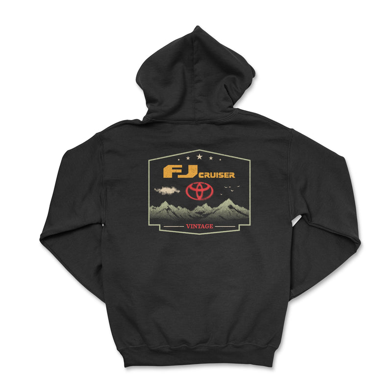 Toyota FJ Cruiser Vintage Zip - Up Hoodie - Goats Trail