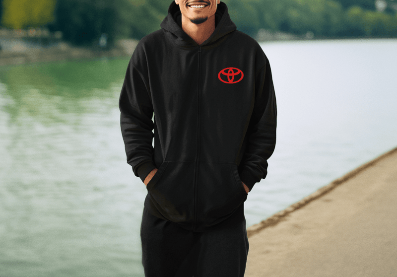 Toyota FJ Cruiser Vintage Zip - Up Hoodie - Goats Trail