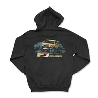 Toyota FJ Cruiser Zip - Up Hoodie - Goats Trail