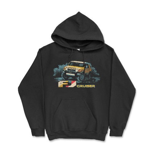 Toyota FJ Hoodie - Rugged Off Road Adventure Apparel - Goats Trail
