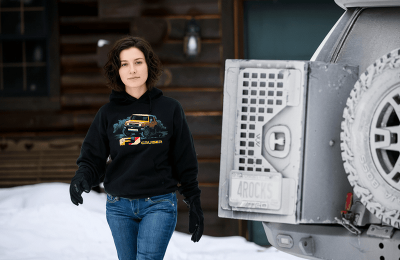 Toyota FJ Hoodie - Rugged Off Road Adventure Apparel - Goats Trail
