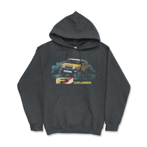 Toyota FJ Hoodie - Rugged Off Road Adventure Apparel - Goats Trail