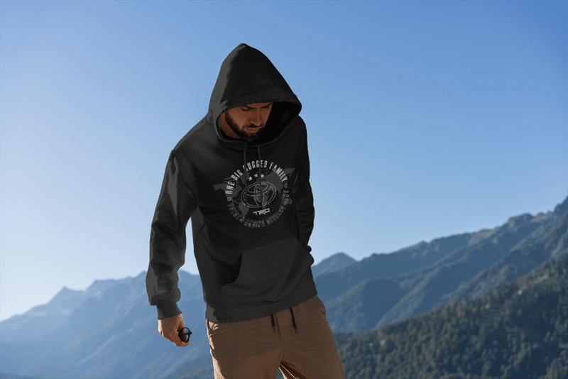 Toyota Hoodie - One Big Rugged Family - Goats Trail
