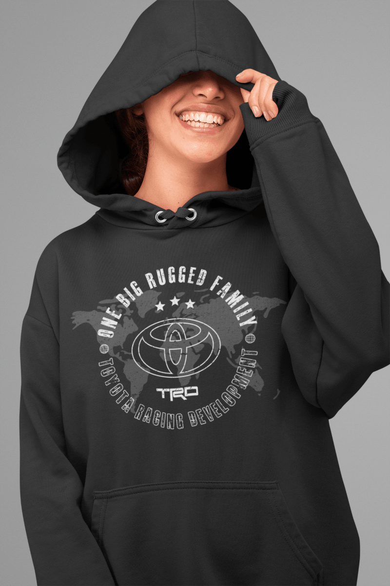 Toyota Hoodie - One Big Rugged Family - Goats Trail