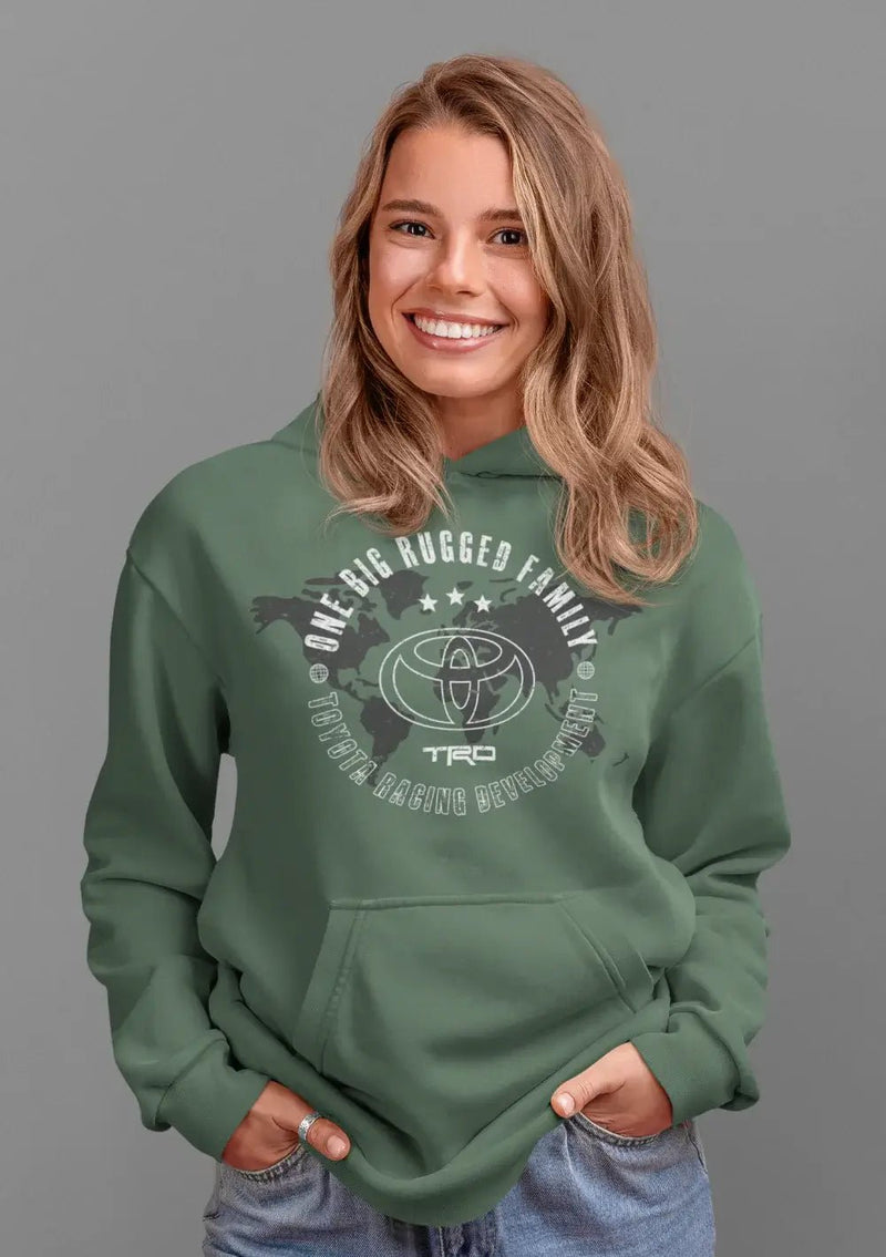 Toyota Hoodie - One Big Rugged Family - Goats Trail