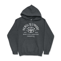 Toyota Hoodie - Power to Explore Off Road Apparel - Goats Trail