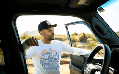 Toyota Land Cruiser 4x4 Off-Road Long Sleeve Shirt Long-Sleeve T-shirt