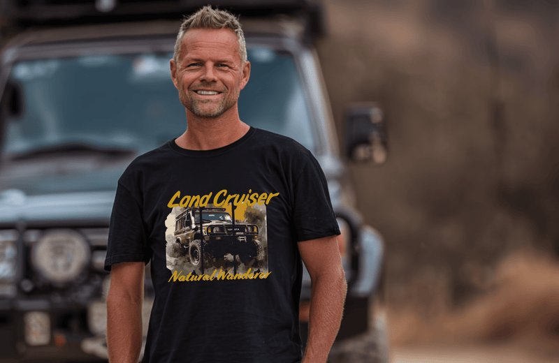 Toyota Land Cruiser Big and Tall T-shirt - Goats Trail
