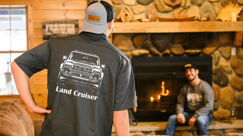 Toyota Land Cruiser Leather Patch Vintage Licensed Hat - Goats Trail