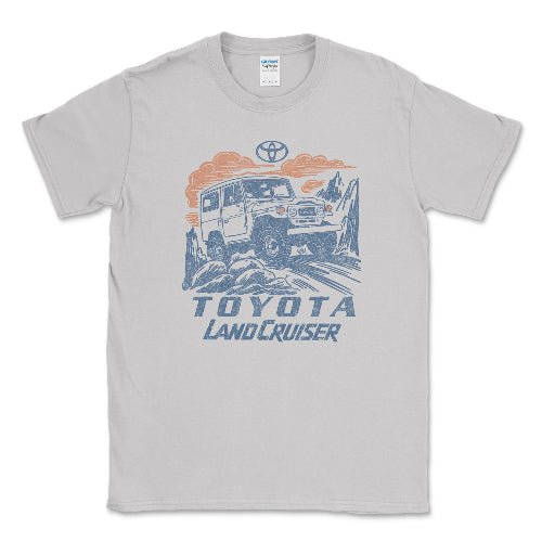 Toyota Land Cruiser Off-Road 4x4 T-shirt Cement / Small Unisex T-shirt