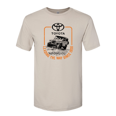 Toyota Land Cruiser Since 1958 4x4 T-shirt Slate / Small Unisex T-shirt